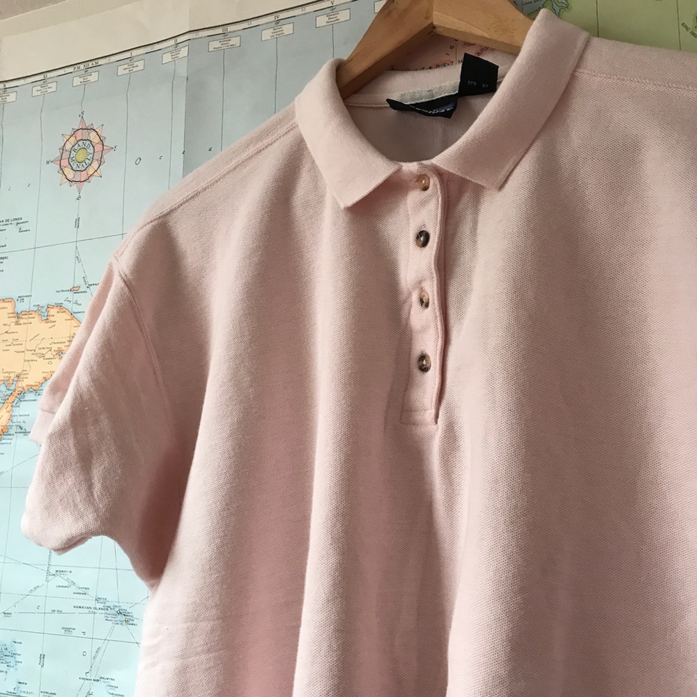 Pink Patagonia Polo